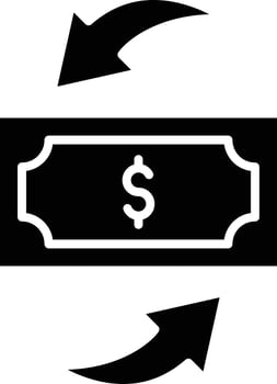 Vector Design Send Money Icon Style