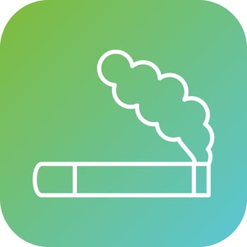 Smoke Vector Icon Style