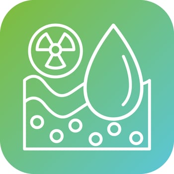 Radioactive Vector Icon Style