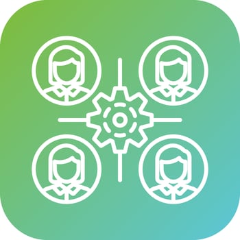 Affiliate Marketing Vector Icon Style