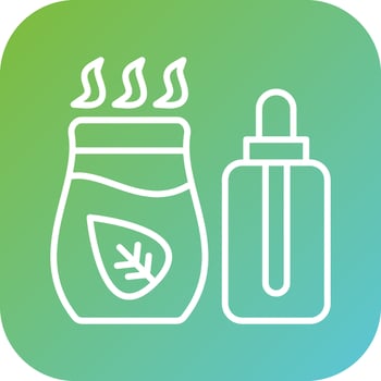 Aromatherapy Vector Icon Style