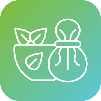 Herbal Massage Vector Icon Style