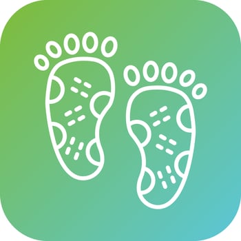 Reflexology Vector Icon Style