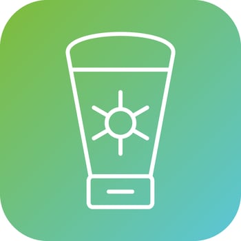 Sunscreen Vector Icon Style