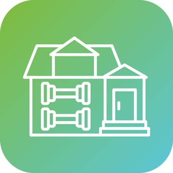 Home Workout Vector Icon Style