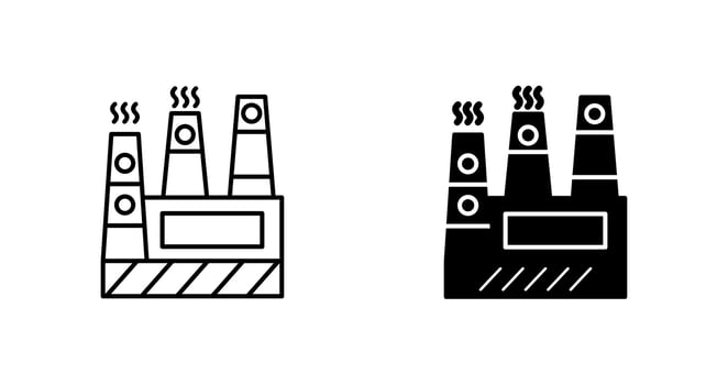 Factory Vector Icon