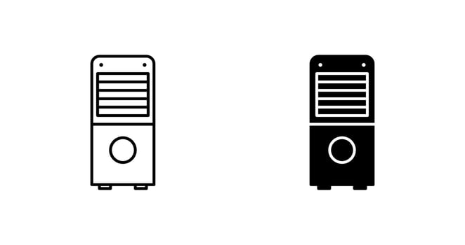 Air Dehumidifier Vector Icon