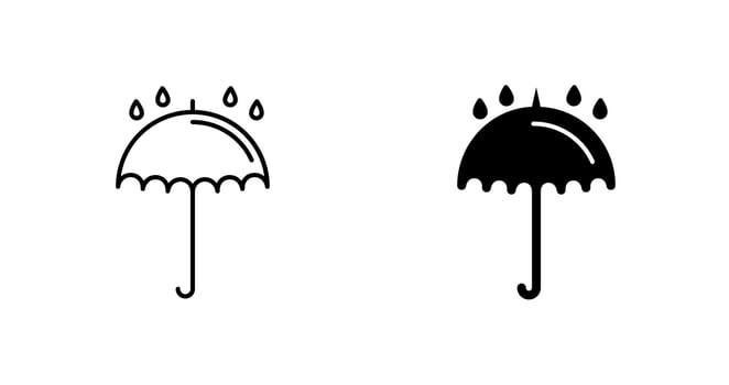 Umbrella Vector Icon