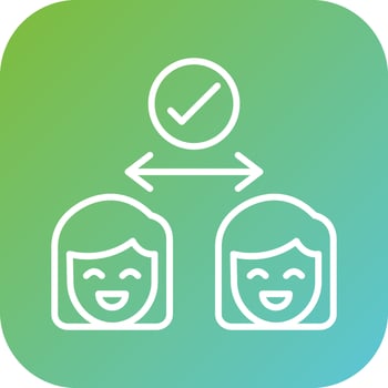 Minimal Contact Vector Icon Style