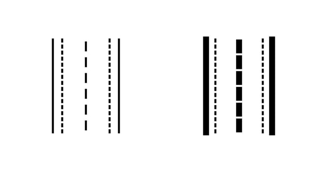 Runway Vector Icon