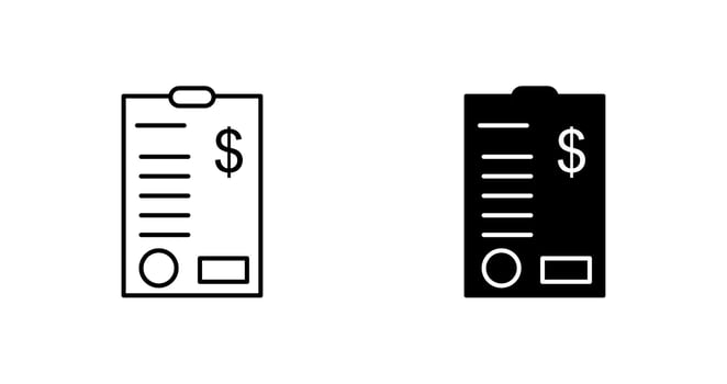 Gold Bars Vector Icon
