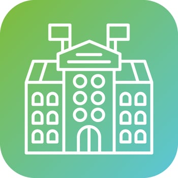 University Vector Icon Style