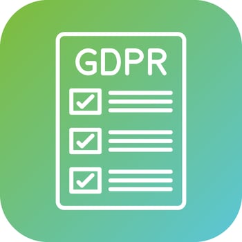 Gdpr Compliance Vector Icon Style