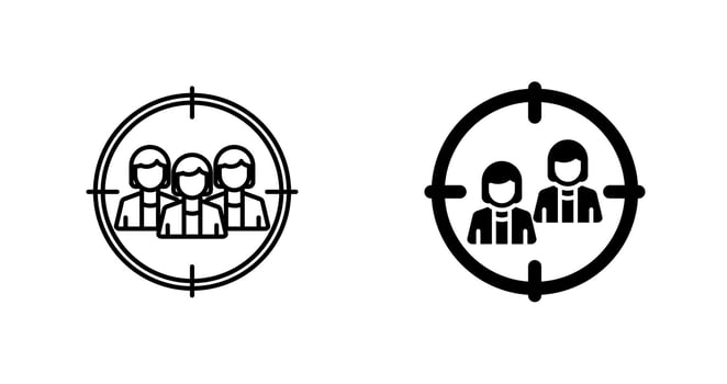 Target Audience Vector Icon