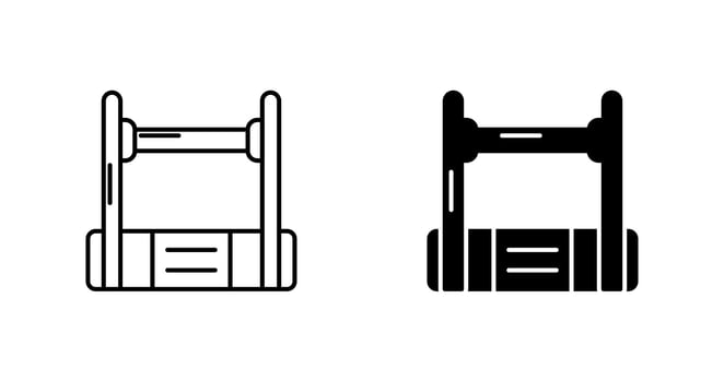 High Jump Vector Icon