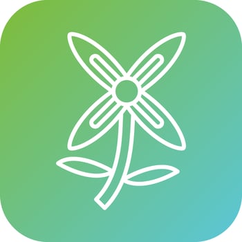 Ixora Vector Icon Style