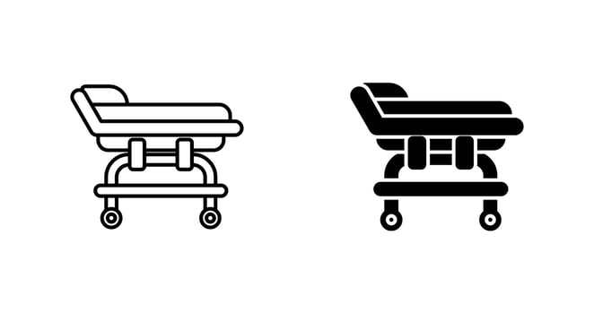 Stretcher Vector Icon