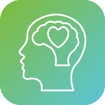 Emotional intelligence Vector Icon Style