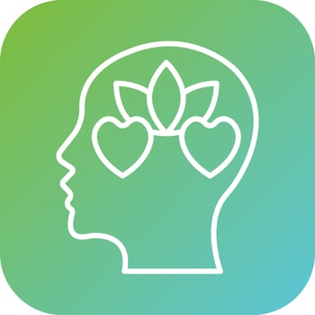 Calm Emotion Vector Icon Style