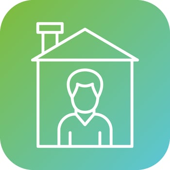 Isolation Vector Icon Style