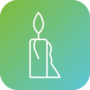 Candles Vector Icon Style