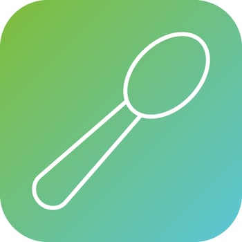 Spoon Vector Icon Style
