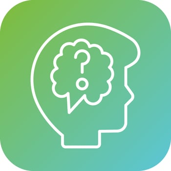 Thinking Vector Icon Style