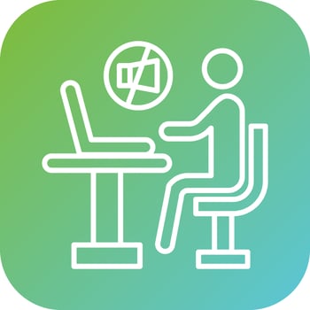 Work Distraction Vector Icon Style