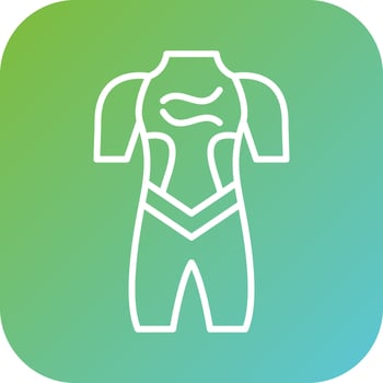 Wetsuit Vector Icon Style