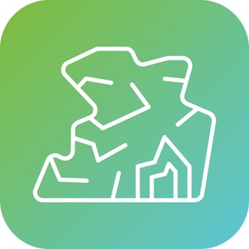 Cave Vector Icon Style