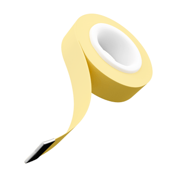 3d render measuring tapes illustration on a isolated background. 3D render Measuring Tapes icon. 3D Measuring Tapes icon. png