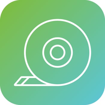 Duct Tape Vector Icon Style