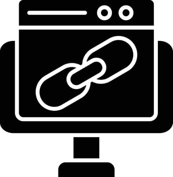 Vector Design Backlink Icon Style