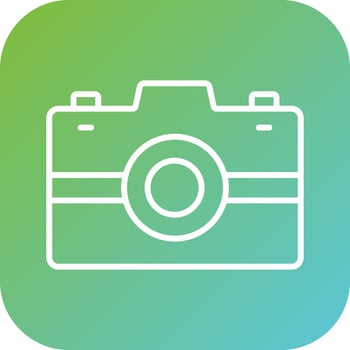 Camera Vector Icon Style