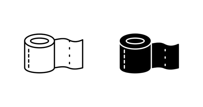 Toilet Paper Vector Icon
