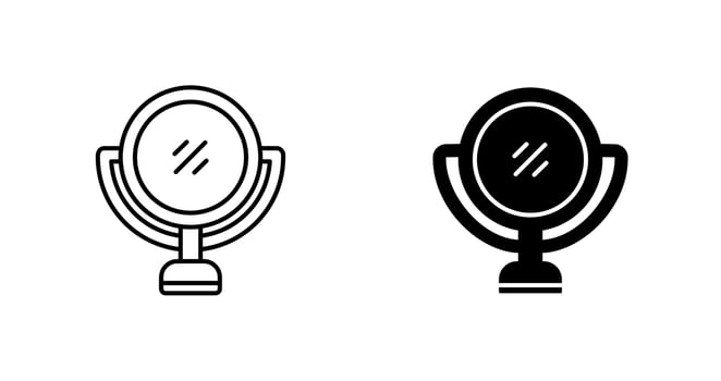 Mirror Vector Icon