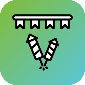 Festival Vector Icon Style