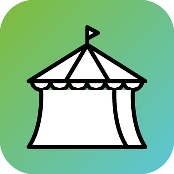 Circus Vector Icon Style
