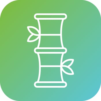 Bamboo Vector Icon Style