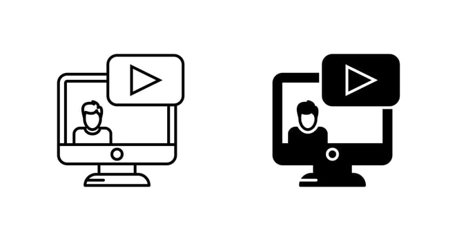 Webinar Vector Icon