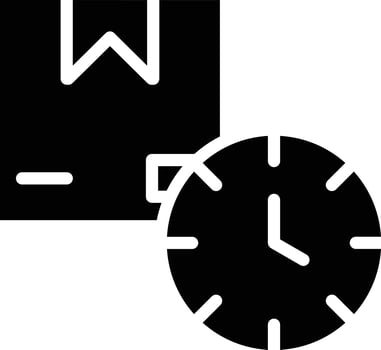 Delivery Time Vector Icon Style