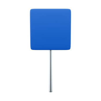 3d render Blue Parking sign. Isolated illustration. 3D render parking icon. png