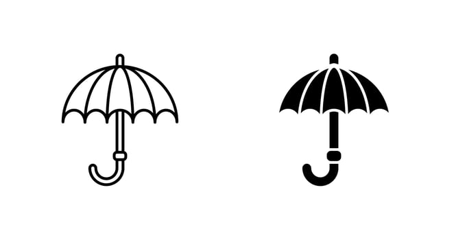 Umbrella Vector Icon