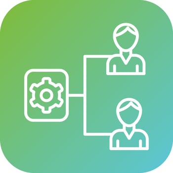 Organization Vector Icon Style