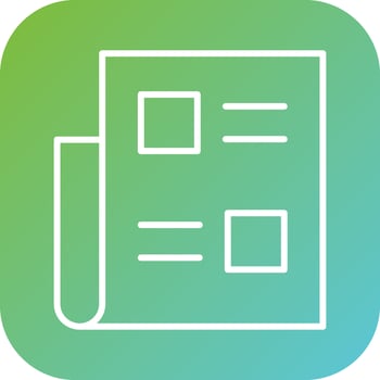News Vector Icon Style