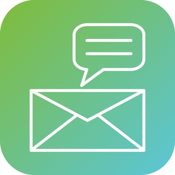 Message Vector Icon Style