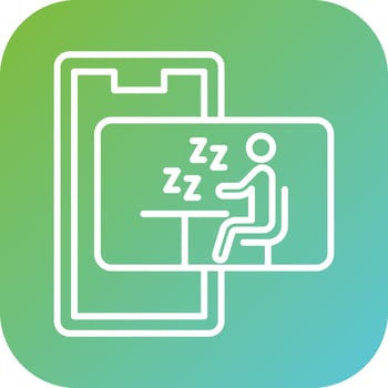 Sleep Vector Icon Style
