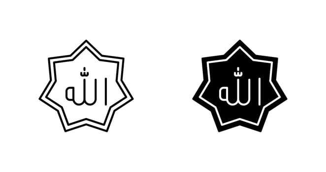 Allah Vector Icon
