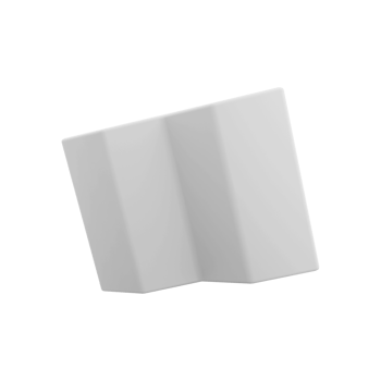 3d render white paper. 3d rendering blank paper. 3D rendering blank paper, icon. png