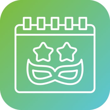 Event Theme Vector Icon Style